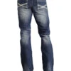 Stetson Rock Fit Bold X Stitched Jeans 1 Stetson Rock Fit Bold X Stitched Jeans -Fashion Store 010D65 CU P1