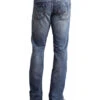 Stetson Rock Fit Frayed X Stitched Jeans -Fashion Store 010D66 S1 P1