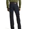 Ariat Men's M5 Rebar Dark Wash Low Rise Straight Work Jeans