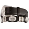 Tony Lama Scalloped Leather Belt -Fashion Store 120947 89 P1
