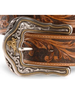 Tony Lama Men's Western Ride Leather Belt - Reg & Big -Fashion Store 120C67 22 D1
