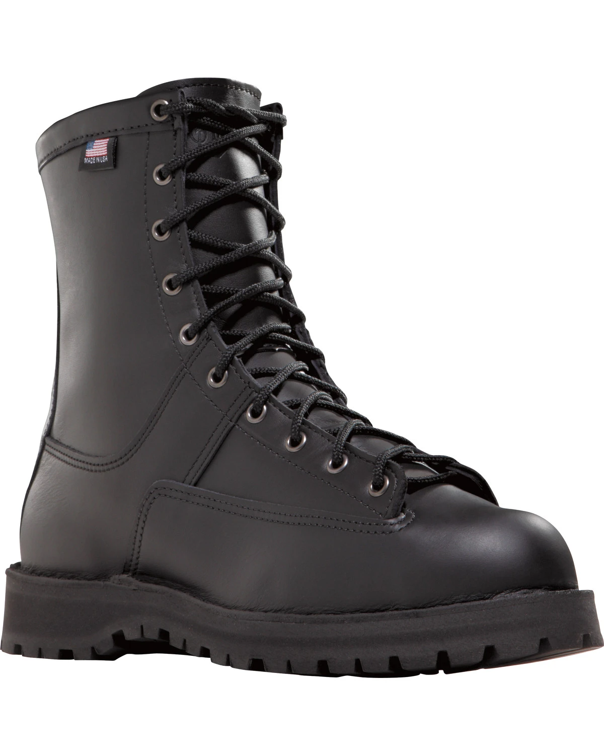 Danner Men's Black Recon 8" Uniform Boots - Round Toe 3 Danner Men's Black Recon 8" Uniform Boots - Round Toe