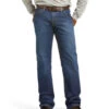 Ariat Men's FR M4 Medium Wash Relaxed Basic Bootcut Jeans - Big 2 Ariat Men's FR M4 Medium Wash Relaxed Basic Bootcut Jeans - Big -Fashion Store 2000144562 402 P1