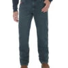 Wrangler Men's Medium Wash Regular Fit Work Jeans -Fashion Store 2000209455 400 P1