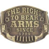 Montana Silversmiths Montanan Silversmiths Men's Right To Bear Arms Belt Buckle 2 Montana Silversmiths Montanan Silversmiths Men's Right To Bear Arms Belt Buckle -Fashion Store 2000214414 040 P1