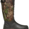 LaCrosse Men's 4X Alpha Realtree Xtra Green Snake Boots - Round Toe -Fashion Store 2000226195 340 P1