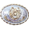 Western Express Men's Small Horsehead And Horseshoe Belt Buckle -Fashion Store 2000232035 040 P1