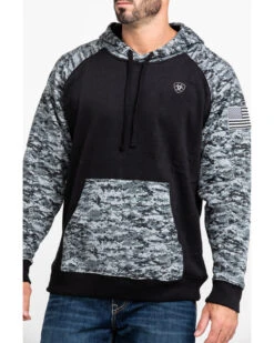 Ariat Men's Patriot Hooded Sweatshirt -Fashion Store 2000240524 001 P4