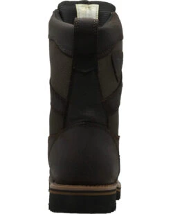 Ad Tec Men's 11" Cordura Waterproof 400G Leather Boots - Round Toe -Fashion Store 2000251895 201 BK