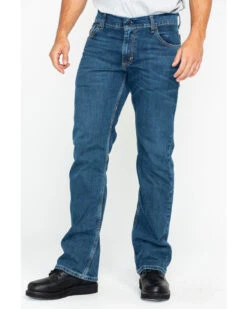 Wrangler Retro Men's FR Advanced Comfort Slim Bootcut Work Jeans 12 Wrangler Retro Men's FR Advanced Comfort Slim Bootcut Work Jeans -Fashion Store 2000274770 400 P5