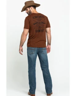 Cody James Men's Bozeman Medium Wash Stretch Slim Bootcut Jeans -Fashion Store 2000283299 402 P5