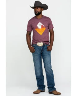 Rock & Roll Denim Men's X Stitch Double Barrel Relaxed Straight Jeans -Fashion Store 2000283474 400 P3