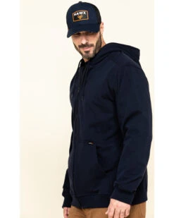 Hawx Men's FR Zip Up Fleece Work Hoodie - Big -Fashion Store 2000284576 410 P3