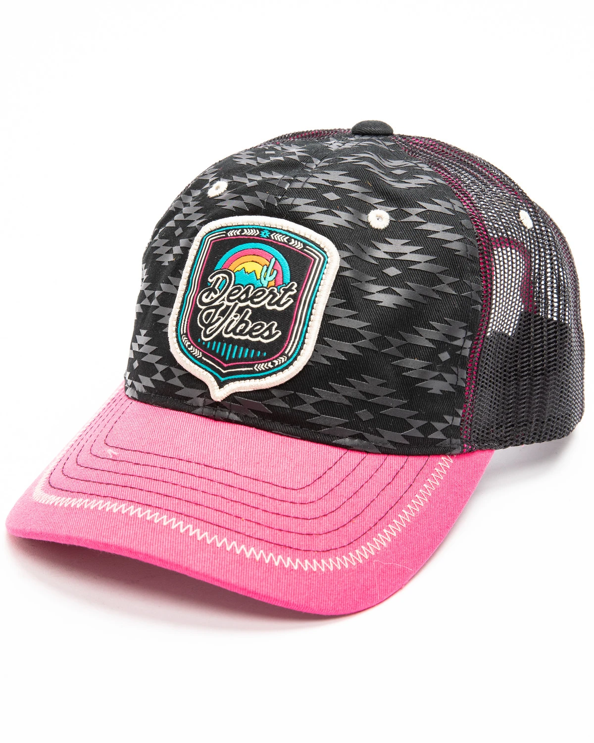 Rock & Roll Denim Men's Desert Vibes Logo Southwestern Cap 3 Rock & Roll Denim Men's Desert Vibes Logo Southwestern Cap