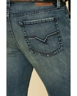 Moonshine Spirit Men's Deep Pockets Dark Wash Stretch Slim Boot Jeans -Fashion Store 2000312838 400 P5