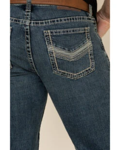 Cody James Core Men's High Roller Top Tier Medium Wash Stretch Slim Bootcut Jeans -Fashion Store 2000312860 400 P4