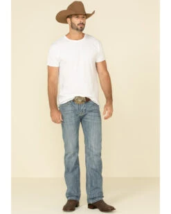 Rock & Roll Denim Men's Pistol Light Regular Straight Jeans -Fashion Store 2000313235 400 P3