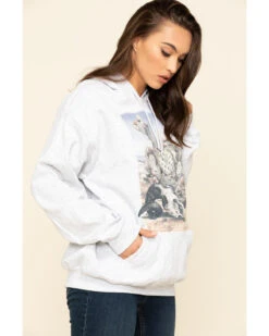 Cowgirl Tuff Women's Desert Scene Hoodie -Fashion Store 2000322557 020 P3