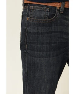 Cody James Men's Barn Sour Dark Wash Stretch Slim Straight Jeans -Fashion Store 2000325573 400 P5