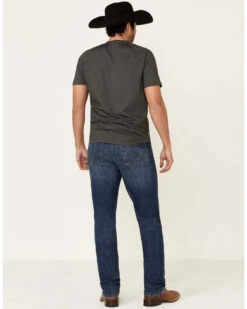 Wrangler Retro Premium Men's Platte Dark Stretch Slim Straight Jeans -Fashion Store 2000331419 400 P3