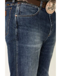 Wrangler Retro Premium Men's Platte Dark Stretch Slim Straight Jeans -Fashion Store 2000331419 400 P5