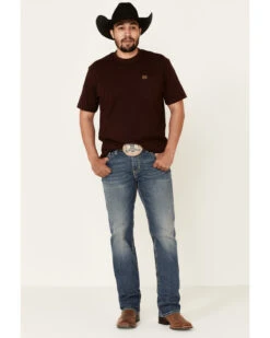 Rock & Roll Denim Men's Pistol Med Stretch Regular Straight Leg Jeans -Fashion Store 2000333353 400 P3