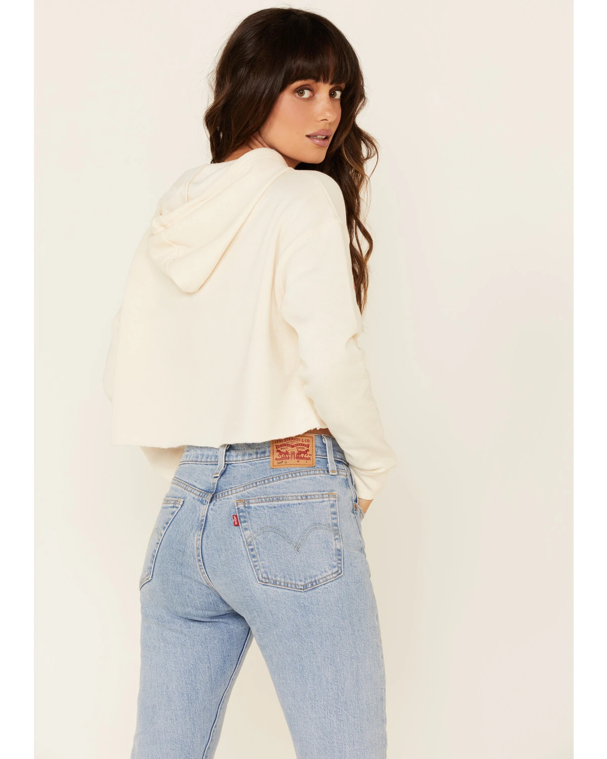 Country Deep Women's Mama Tried Graphic Cropped Hooded Sweatshirt 7 Country Deep Women's Mama Tried Graphic Cropped Hooded Sweatshirt - Image 5