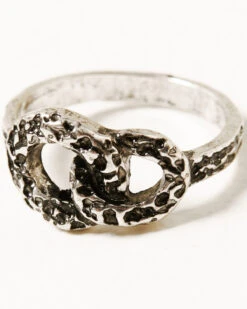 Prime Time Jewelry Women's Pink Marble & Silver Statement Ring Set -Fashion Store 2000334023 040 P4