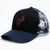 Hawx Men's Navy Camo Logo Mesh-Back Ball Cap -Fashion Store 2000335175 410 P1