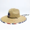 Cody James Men's USA Strong Lifeguard Straw Sun Hat -Fashion Store 2000338987 942 P1