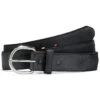 Silver Creek Men's Black Classic Western Belt -Fashion Store 2000340325 001 P1