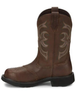 Justin Women's Wanette Waterproof Western Work Boots - Steel Toe -Fashion Store 2000340880 200 P3