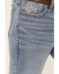 Cody James Men's Mustang Light Wash Stretch Slim Straight Jeans 8 Cody James Men's Mustang Light Wash Stretch Slim Straight Jeans -Fashion Store 2000341540 400 P3