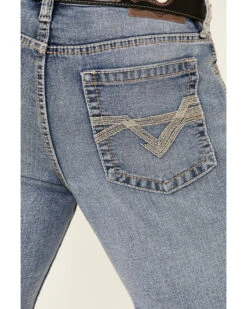 Cody James Men's Mustang Light Wash Stretch Slim Straight Jeans 9 Cody James Men's Mustang Light Wash Stretch Slim Straight Jeans -Fashion Store 2000341540 400 P4