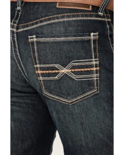 Ariat Men's M4 Cobalt Dark Wash Stretch Relaxed Straight Jeans 9 Ariat Men's M4 Cobalt Dark Wash Stretch Relaxed Straight Jeans -Fashion Store 2000341785 400 P4