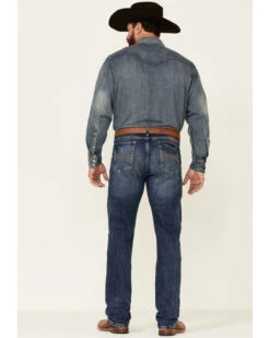 Wrangler 20X Men's Shore Medium Wash Stretch Slim Straight Jeans - Long 9 Wrangler 20X Men's Shore Medium Wash Stretch Slim Straight Jeans - Long -Fashion Store 2000342095 400 P4