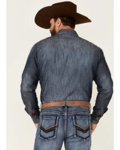 Cody James Core Men's Bannon Dark Wash Stretch Slim Straight Jeans -Fashion Store 2000342638 400 P3