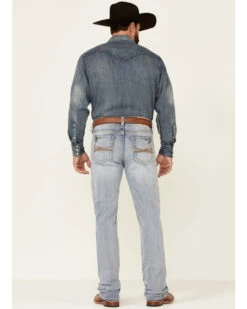 Cody James Core Men's Ringo Light Wash Performance Stretch Stackable Straight Jeans -Fashion Store 2000342678 400 P4