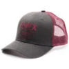 Hawx Men's Heather Black Logo Graphic Mesh-Back Ball Cap -Fashion Store 2000342952 001 P1