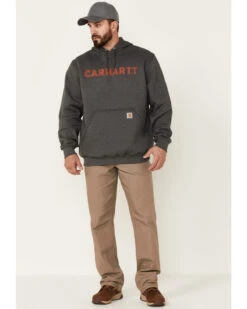 Carhartt Men's Loose Fit Midweight Logo Hooded Work Sweatshirt 7 Carhartt Men's Loose Fit Midweight Logo Hooded Work Sweatshirt -Fashion Store 2000343203 022 P2