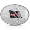 Montana Silversmiths Thin Red Line Flag Buckle -Fashion Store 2000345961 040 P1