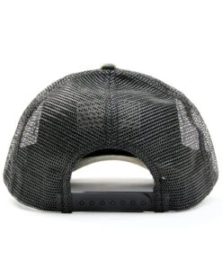 H3 Sportgear Men's Camo Print Americana Patch Mesh Back Trucker Cap -Fashion Store 2000346030 340 P3