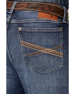 Wrangler 20X Men's Cynn Dark Wash Vintage Stretch Slim Bootcut Jeans 8 Wrangler 20X Men's Cynn Dark Wash Vintage Stretch Slim Bootcut Jeans -Fashion Store 2000351006 400 P3