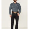Cody James Men's Heeler Dark Wash Stretch Stackable Straight Leg Jeans -Fashion Store 2000351839 400 P1