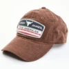 Cody James Men's Brown Corduroy True American Logo Patch Ball Cap -Fashion Store 2000351854 200 P1
