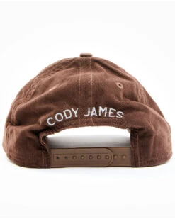 Cody James Men's Brown Corduroy True American Logo Patch Ball Cap -Fashion Store 2000351854 200 P3