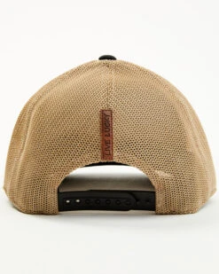 Black Clover Men's Leatherman Circle Logo Mesh Back Trucker Cap -Fashion Store 2000352068 001 P3