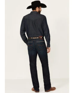 Kimes Ranch Men's Roger Dark Wash Stretch Slim Bootcut Jeans -Fashion Store 2000358676 400 P3