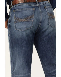 Wrangler 20X Men's Hanford Medium Wash Stretch Extreme Relaxed Straight Jeans 9 Wrangler 20X Men's Hanford Medium Wash Stretch Extreme Relaxed Straight Jeans -Fashion Store 2000359712 414 P4