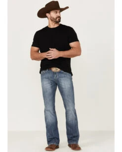 Rock & Roll Denim Men's Pistol Regular Bootcut Jeans -Fashion Store 2000360318 400 P3